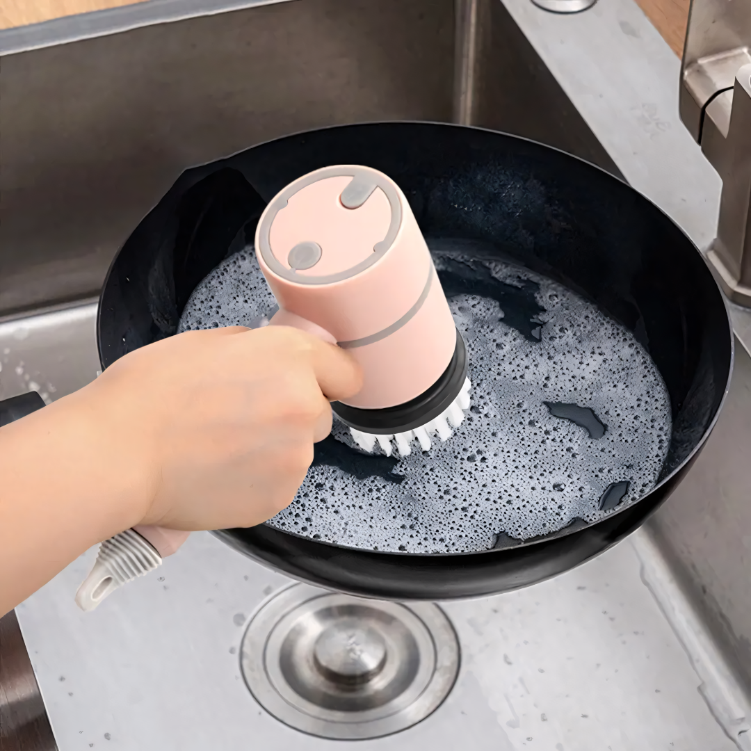 ScrubMaster™: Quick and Effortless Dish Washing