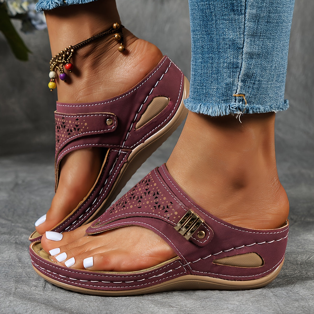 The Ulani - Breathable Boho Orthopedic Sandals