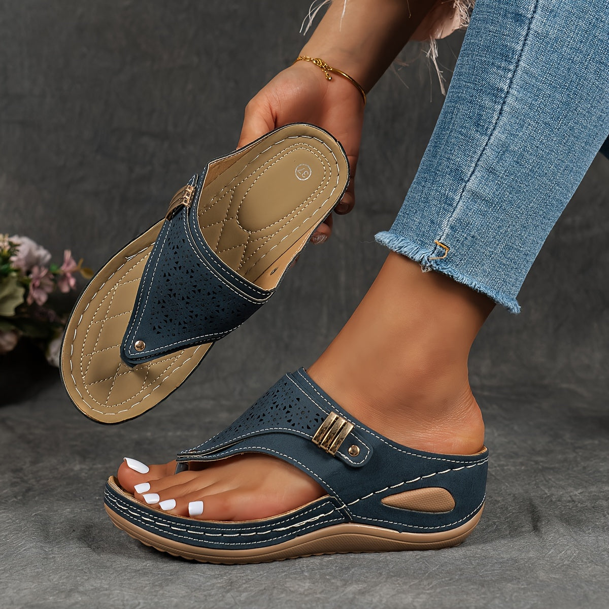 The Ulani - Breathable Boho Orthopedic Sandals