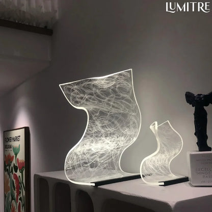 GrandAura™ Scroll Lamp