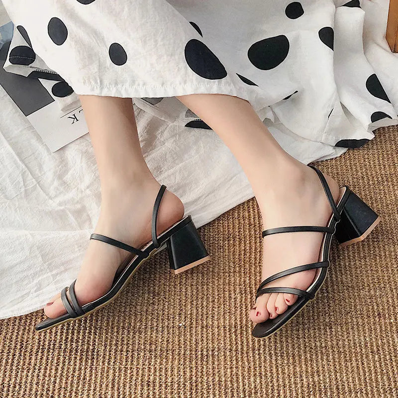 The Tabitha - Minimal Block Heels