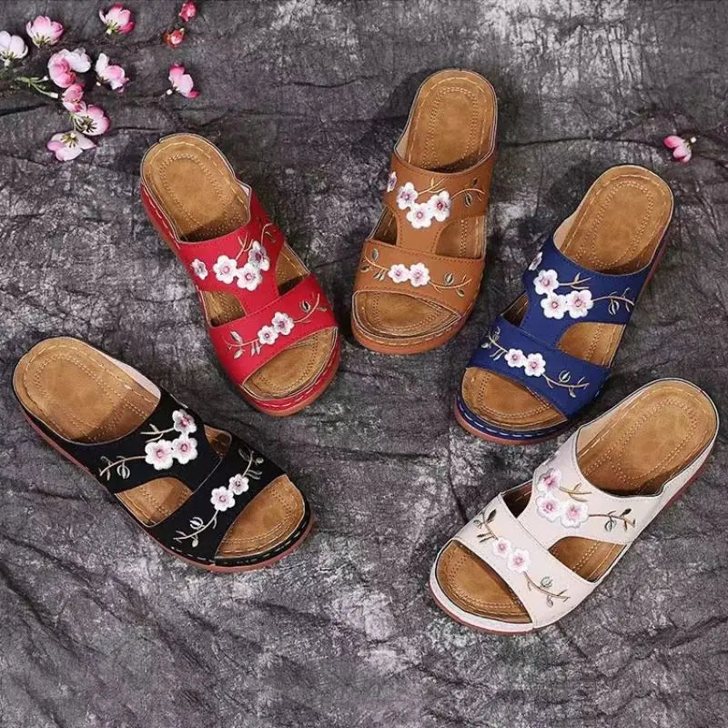 The Arabella - Casual Floral Sandals