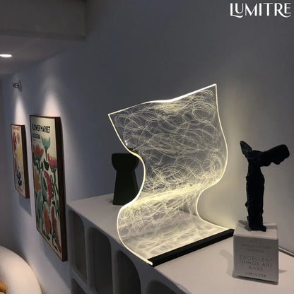 GrandAura™ Scroll Lamp