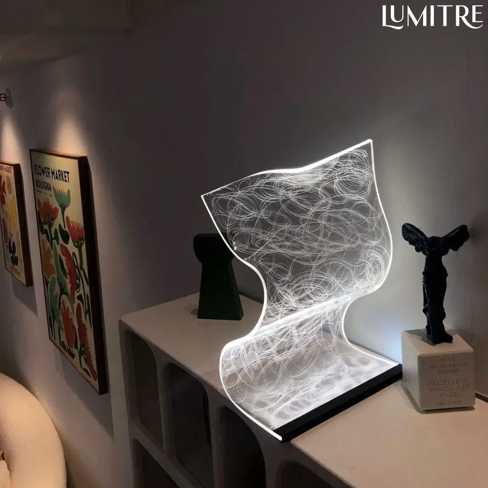 GrandAura™ Scroll Lamp