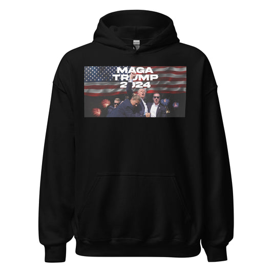 Unisex Trump Survived Hoodie